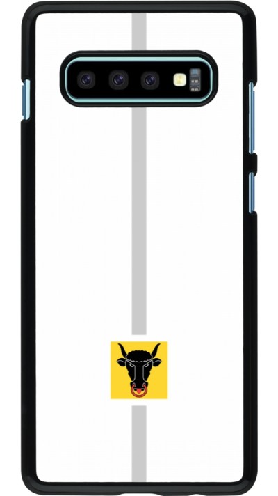 Samsung Galaxy S10+ Case Hülle - Kanton UR weiss