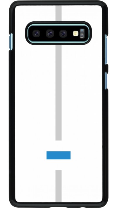 Samsung Galaxy S10+ Case Hülle - Kanton ZG weiss