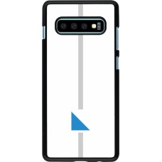 Samsung Galaxy S10+ Case Hülle - Kanton ZH weiss