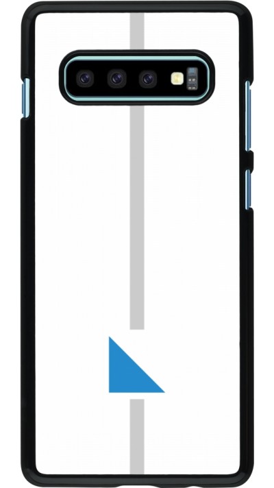 Samsung Galaxy S10+ Case Hülle - Kanton ZH weiss