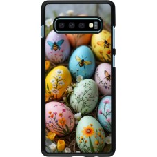 Coque Samsung Galaxy S10+ - Easter 2026 Eggs with bees