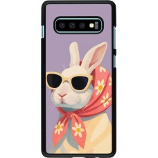 Coque Samsung Galaxy S10+ - Easter 2026 Rabbit with scarf