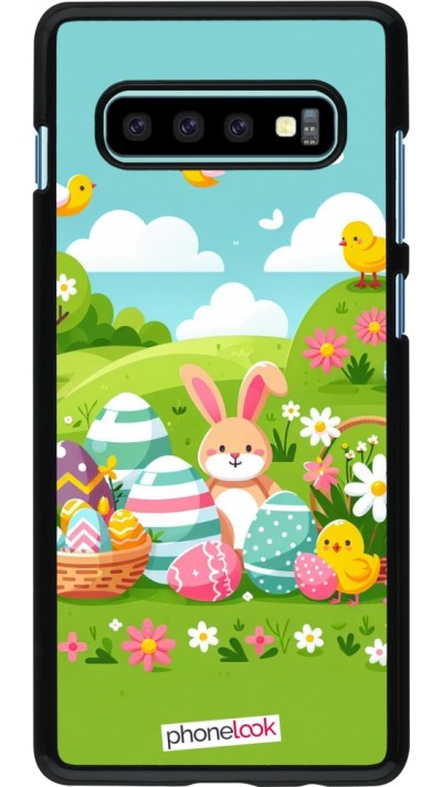 Coque Samsung Galaxy S10+ - Easter 2025 Green