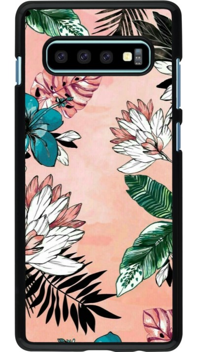 Samsung Galaxy S10+ Case Hülle - Flowers Artprint