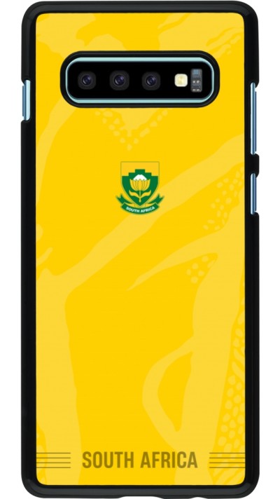 Coque Samsung Galaxy S10+ - Maillot de football Afrique du Sud 2026 personnalisable