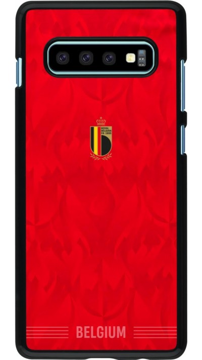 Coque Samsung Galaxy S10+ - Maillot de football Belgique 2026 personnalisable