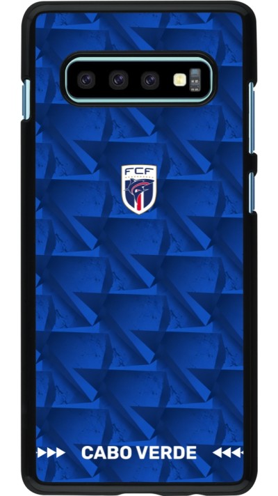 Coque Samsung Galaxy S10+ - Maillot de football Cap-Vert 2026 personnalisable