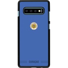Coque Samsung Galaxy S10+ - Maillot de football Curaçao 2026 personnalisable