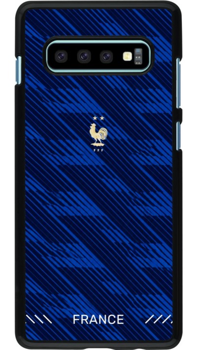 Coque Samsung Galaxy S10+ - Maillot de football France 2026 personnalisable