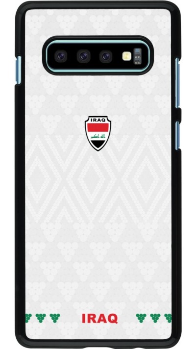 Coque Samsung Galaxy S10+ - Maillot de football Irak 2026 personnalisable