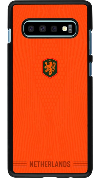 Coque Samsung Galaxy S10+ - Maillot de football Pays-Bas 2026 personnalisable