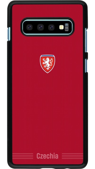 Coque Samsung Galaxy S10+ - Maillot de football Répuplique Tchèque 2026 personnalisable