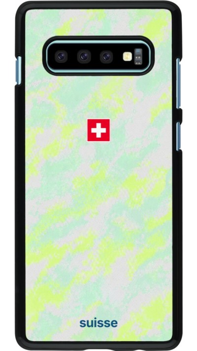Coque Samsung Galaxy S10+ - Maillot de football Suisse Away 2026 personnalisable