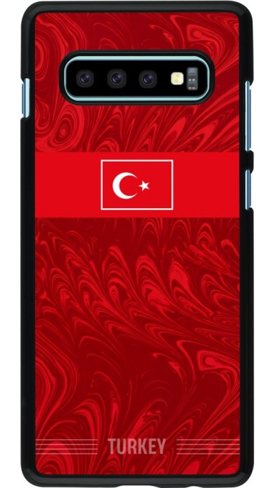 Coque Samsung Galaxy S10+ - Maillot de football Turquie 2026 personnalisable
