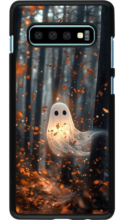 Coque Samsung Galaxy S10+ - Halloween 2025 Ghost in the forest