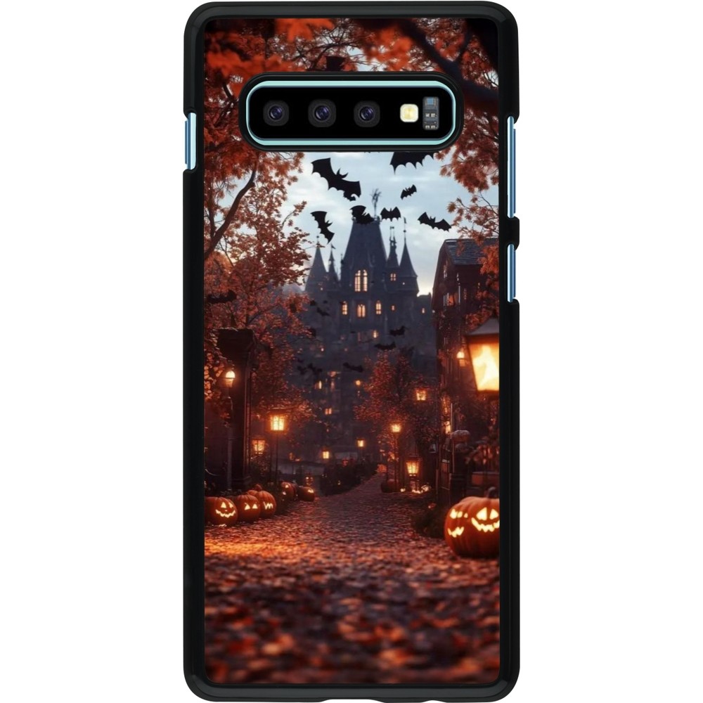 Coque Samsung Galaxy S10+ - Halloween 2025 Haunted house