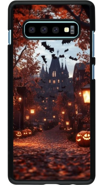 Coque Samsung Galaxy S10+ - Halloween 2025 Haunted house
