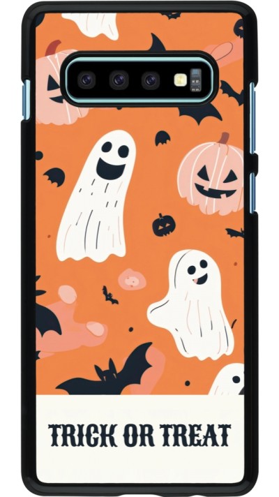 Coque Samsung Galaxy S10+ - Halloween 2025 Trick treat
