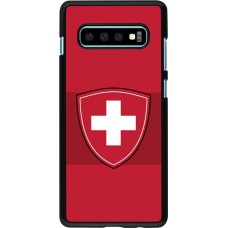 Samsung Galaxy S10+ Case Hülle - Hockey World Championship Ecusson Suisse
