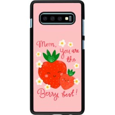 Samsung Galaxy S10+ Case Hülle - Mom 2026 Berry best