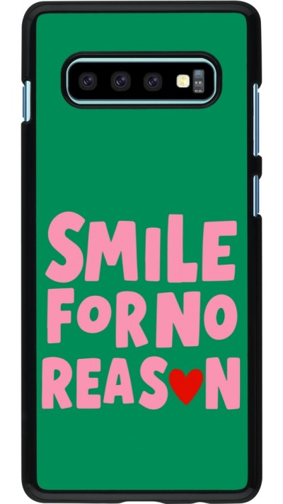 Coque Samsung Galaxy S10+ - Smile for no reason 2026