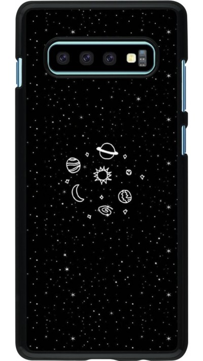 Coque Samsung Galaxy S10+ - Space Doodle