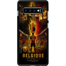 Coque Samsung Galaxy S10+ - Football Belgique splash 2026