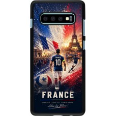 Coque Samsung Galaxy S10+ - Football France splash 2026