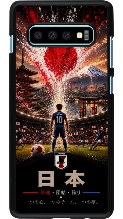 Coque Samsung Galaxy S10+ - Football Japon splash 2026