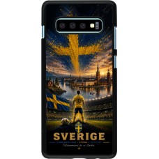 Coque Samsung Galaxy S10+ - Football Suède splash 2026