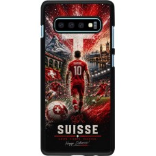 Coque Samsung Galaxy S10+ - Football Suisse splash 2026