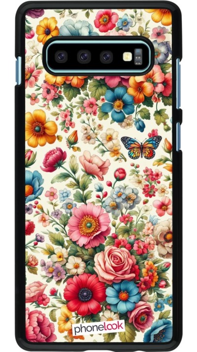 Coque Samsung Galaxy S10+ - Spring 25 printemps fleuri