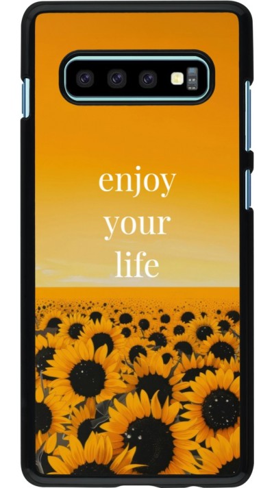 Coque Samsung Galaxy S10+ - Summer 2026 Enjoy your life