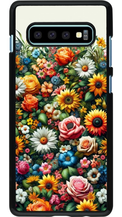 Coque Samsung Galaxy S10+ - Summer Floral Pattern