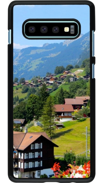 Samsung Galaxy S10+ Case Hülle -  Nationalfeiertag Schweiz Landschaft