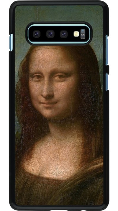 Coque Samsung Galaxy S10+ - Tableau art - La Joconde - Léonard de Vinci