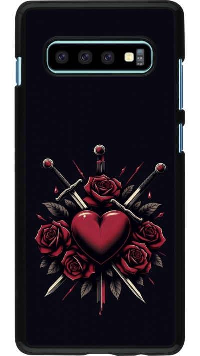 Coque Samsung Galaxy S10+ - Valentine 2024 gothic love