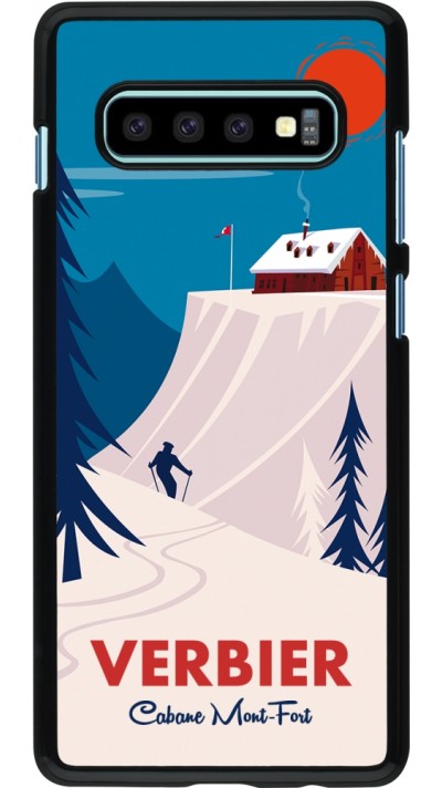 Coque Samsung Galaxy S10+ - Verbier Cabane Mont-Fort