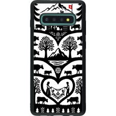 Samsung Galaxy S10+ Case Hülle - Silikon schwarz Poya Schweiz 2