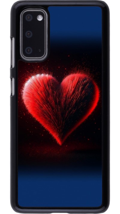 Coque Samsung Galaxy S20 - Valentine 2025 coeur rouge