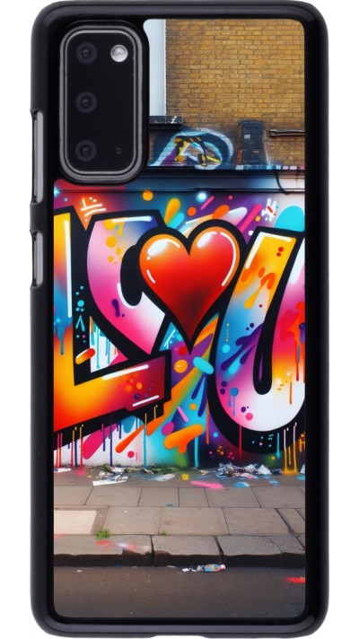 Coque Samsung Galaxy S20 - Valentine 2025 Love U Tag