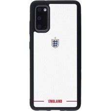 Coque Samsung Galaxy S20 - Silicone rigide noir Maillot de football Angleterre 2026 personnalisable