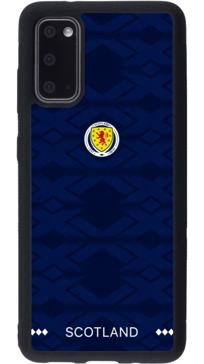 Coque Samsung Galaxy S20 - Silicone rigide noir Maillot de football Ecosse 2026 personnalisable