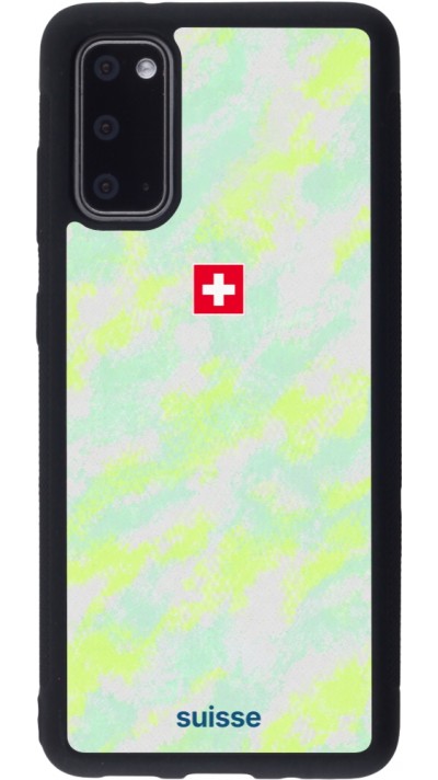 Coque Samsung Galaxy S20 - Silicone rigide noir Maillot de football Suisse Away 2026 personnalisable