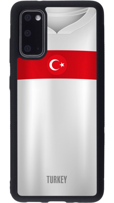 Samsung Galaxy S20 Case Hülle - Silikon schwarz Türkei personalisierbares Fussballtrikot Samsung Galaxy S20 Case Hülle - Silikon schwarz Türkei personalisierbares Fussballtrikot