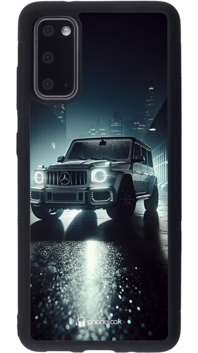 Coque Samsung Galaxy S20 - Silicone rigide noir Mercedes G AMG Night
