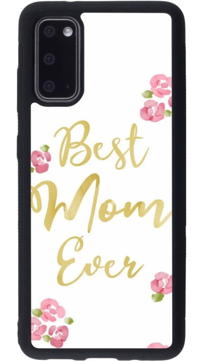 Coque Samsung Galaxy S20 - Silicone rigide noir Mom 2024 best Mom ever