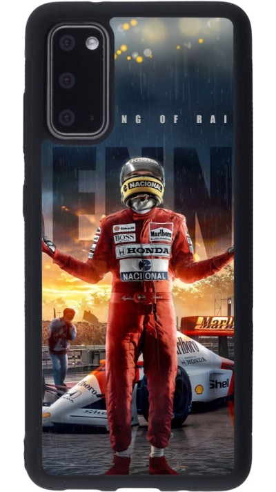 Coque Samsung Galaxy S20 - Silicone rigide noir Senna The King of Rain