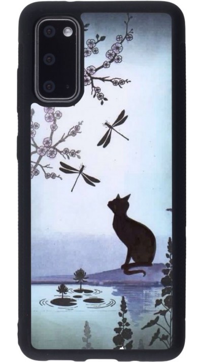 Coque Samsung Galaxy S20 - Silicone rigide noir Spring 19 12