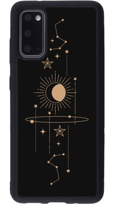 Coque Samsung Galaxy S20 - Silicone rigide noir Spring 23 astro